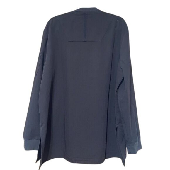 Figs Technical Collection Bellery Scrub Fleece Full Zip Jacket Women’s Black XXL - Picture 2 of 5